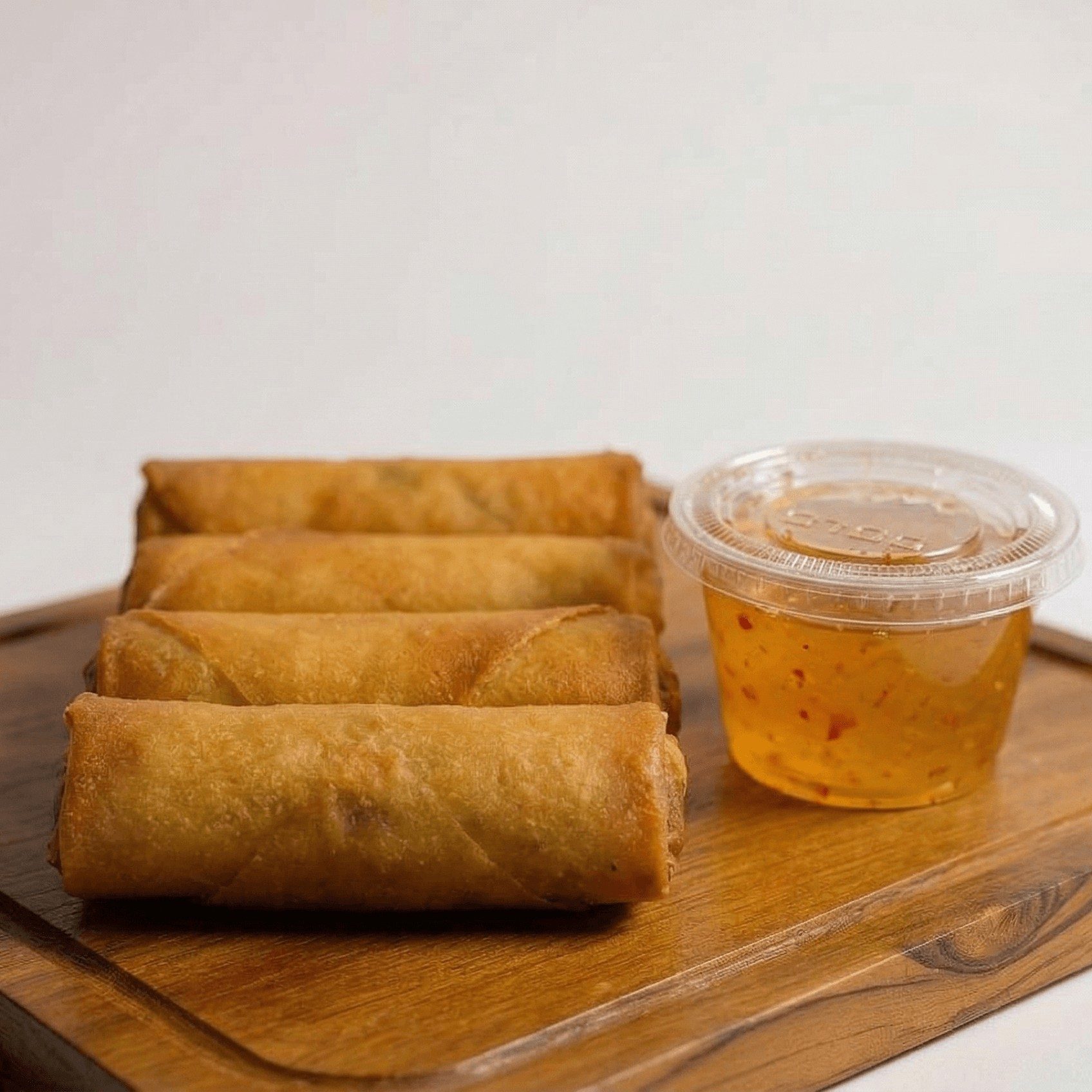 Vegetable Spring Rolls Tray.