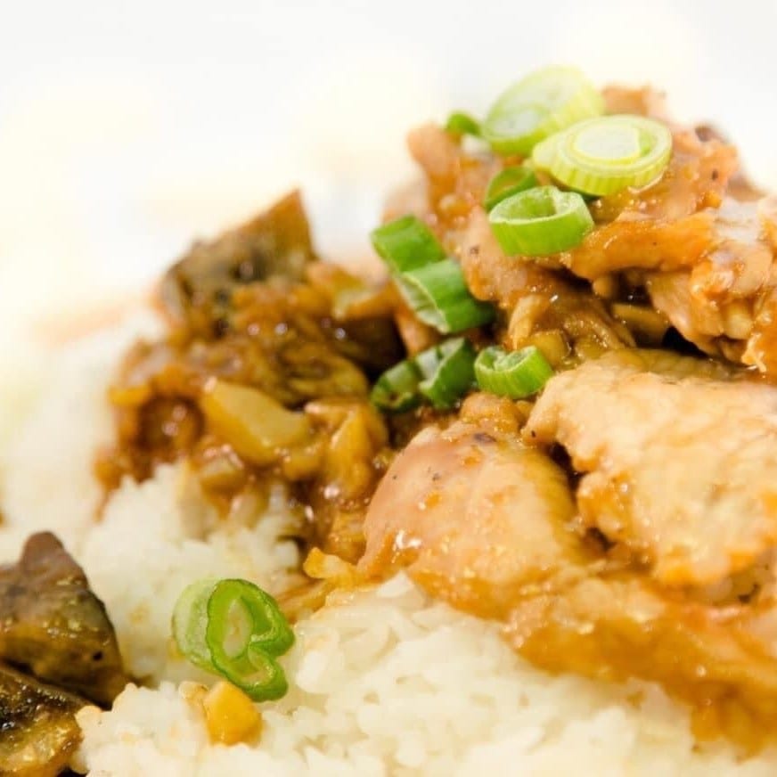 Garlic Thai Style Tray.